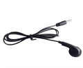 3.5mm Single Side Wired Earphone (Black)