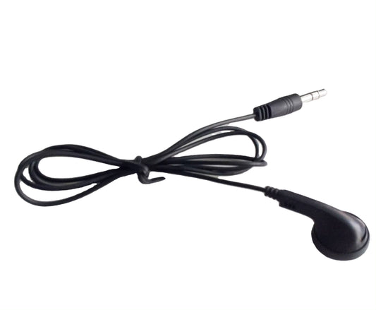 3.5mm Single Side Wired Earphone (Black)