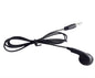 3.5mm Single Side Wired Earphone (Black)