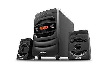 Philips Audio MMS2625B 2.1 Channel Bluetooth Multimedia Speaker - Black