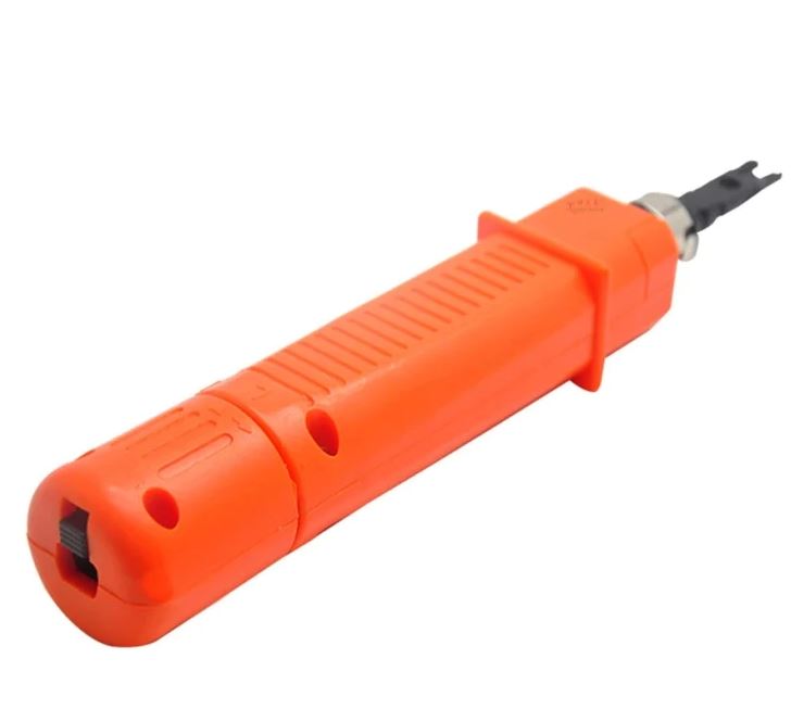 Punch Down Tool (HT-314B ) With 110 Modules , Multifunctional Wire stripper Cutter Tool ,Ethernet Punching Tool For CAT5E/6E Network Cables