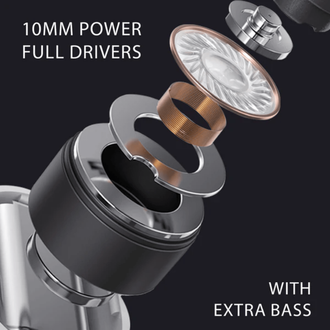 Champion Wired Earphone For Android and IOS (White)