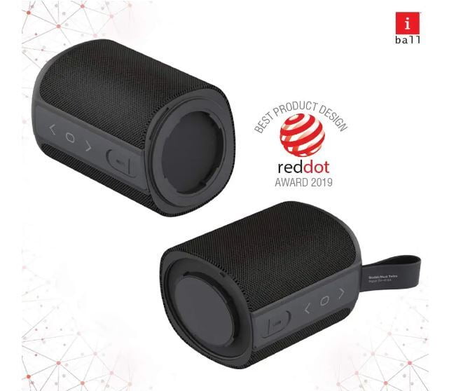 iBall Musi Twins 15 Watt Truly Wireless Bluetooth Surround Sound Speaker - renewed (Black)