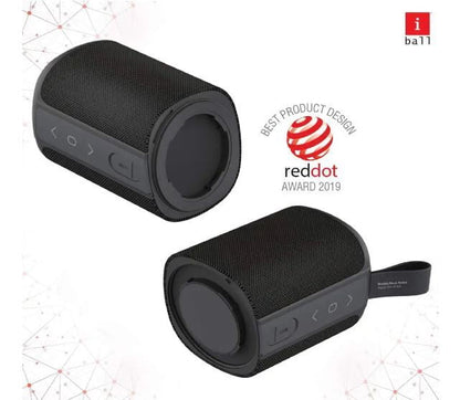 iBall Musi Twins 15 Watt Truly Wireless Bluetooth Surround Sound Speaker - renewed (Black)