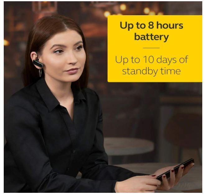 Jabra Talk 25SE Wireless Bluetooth On Ear Headset with Mic (Black)