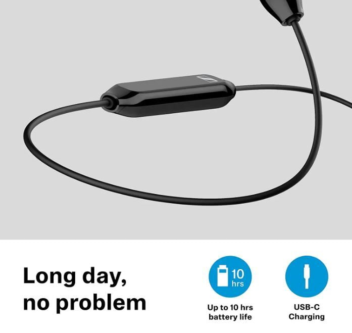 Sennheiser CX 350BT Wireless Bluetooth in Earphone with Mic (Black)