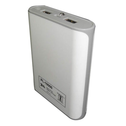 Zeal PL-10000 10400mAh Power Bank (White & Grey)