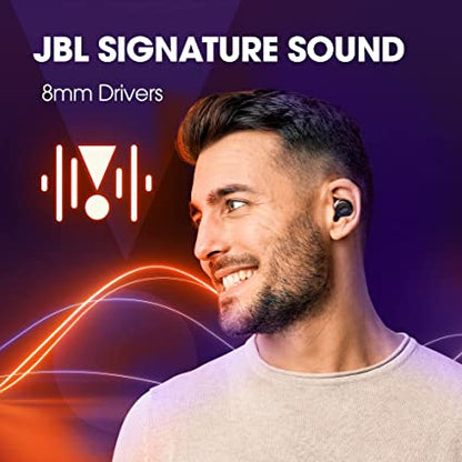 Jbl Wave 100 Bluetooth Truly Wireless in Ear Earbuds with Mic Deep Bass