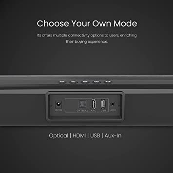 Portronics Sound Slick III 80 Watt Wireless Bluetooth Soundbar with Crisp & Clear Sound