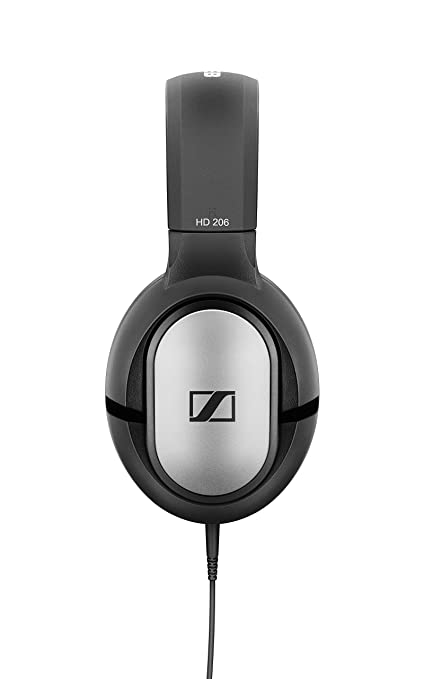 Sennheiser HD 206 Wired Over the Ear Headphone without Mic (Black)