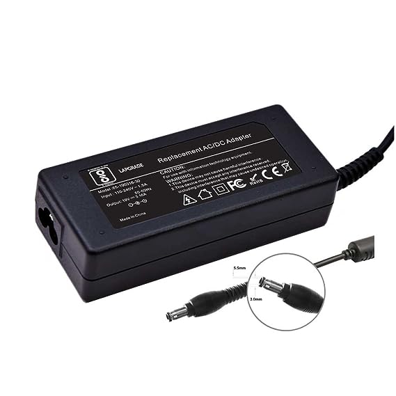 Lappy Power Laptop Adapter 65W 19V/3.16A For Samsung laptops (Pin Size 5.5*3.0mm) - Compatible