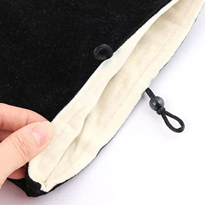 Neoprene 17.7cm (7 inch) Sleeve Cover, Drawstring Pouch for Android ,Tablet (Black)