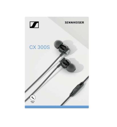 Sennheiser CX 300s Wired in Ear Earphones with Mic (Black)