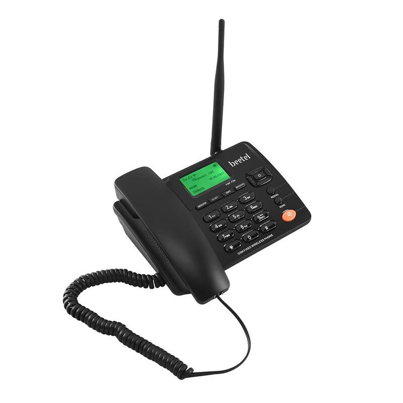 Beetel F2N DUAL SIM GSM Wireless GSM Landline Phone (Black)