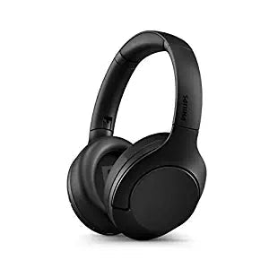 PHILIPS Wireless Headphones TAH8506BK, Sleek Design with Noise Cancelling Pro