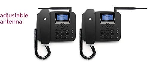 Motorola Fixed Wireless Phone FW 200L (Black)