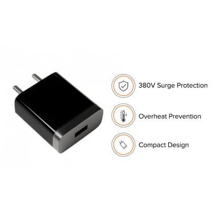 Mi QC 3.0 , 18W 9V Wall Charger,Compatible for Mobile, Headphones, TWS, Game Console, Power Banks