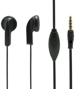 3.5mm Stereo Handsfree Headset with Mic(Black)