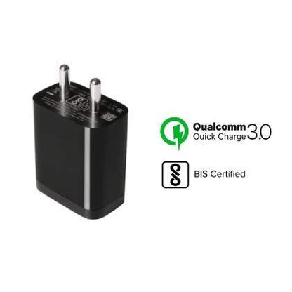 Mi QC 3.0 , 18W 9V Wall Charger,Compatible for Mobile, Headphones, TWS, Game Console, Power Banks