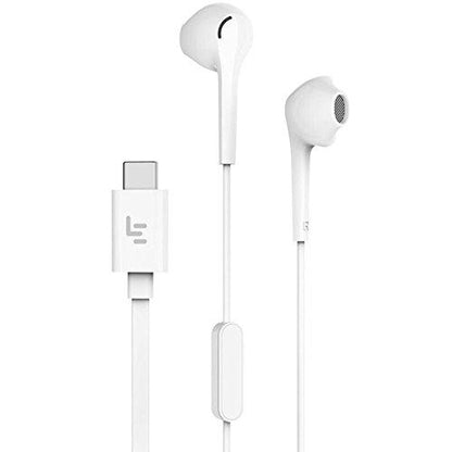 Letv LePDH401IN Type C Plug Gold Half-in-Ear Wired Earphone (White)