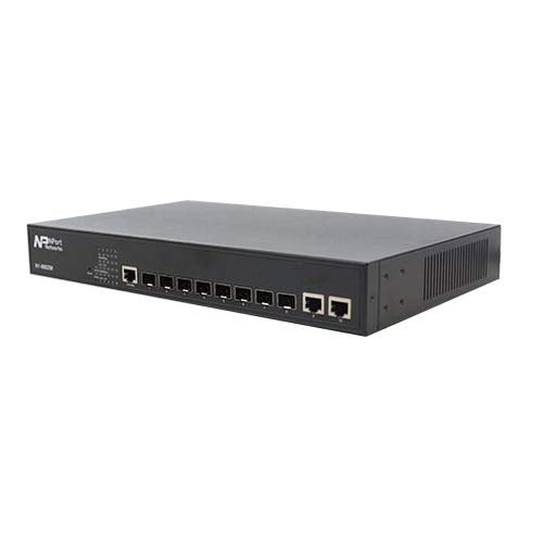 NPORT 8-Port N1-9802W 100/1000Mbps SPF and 2-Port 10/100/1000MPBS RJ-45 L2 Managed Switch