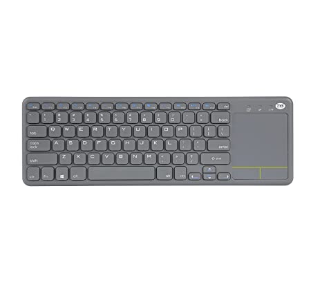 TVS ELECTRONICS Champ Smart Wireless Keyboard for Windows, Apple iOS,Smart TVs (Black)