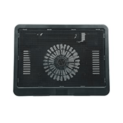 Laptop Cooling Pad 1 Fan Cooling Pad (Black)