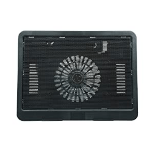 Laptop Cooling Pad 1 Fan Cooling Pad (Black)
