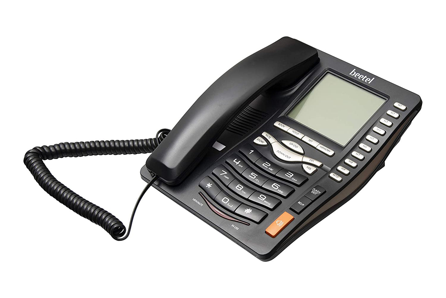 Beetel M75N Caller ID Landline Phone (Black)