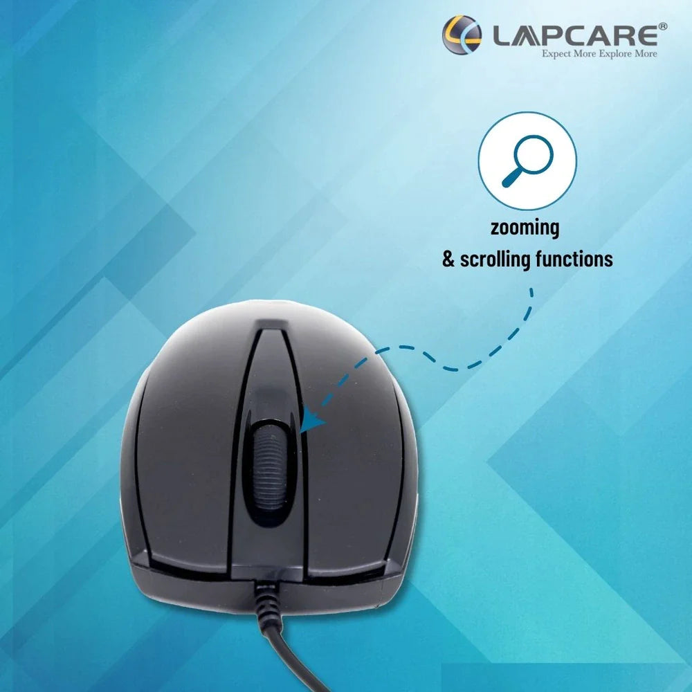 Lapcare Optical Mouse L-70 Plus (Ind)
