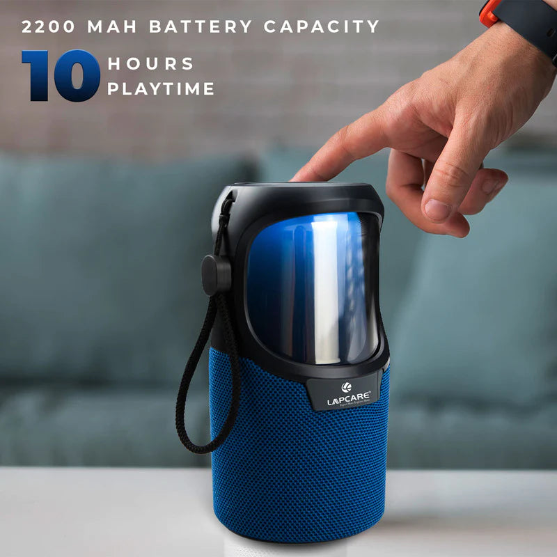 LAPCARE Go beat LBS-400 RGB Lamp Light Portable 10W Bluetooth Speakers