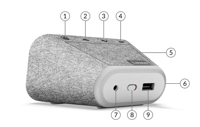 Lenovo Smart Clock Essential-ZA740003IN