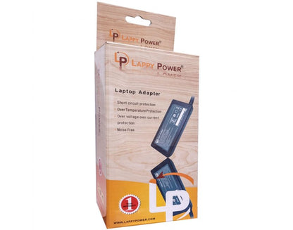 Lappy Power Laptop Adapter 65W 19.5V/3.34A For Dell Laptops (Pin Size 7.4*5.0mm) - Compatible
