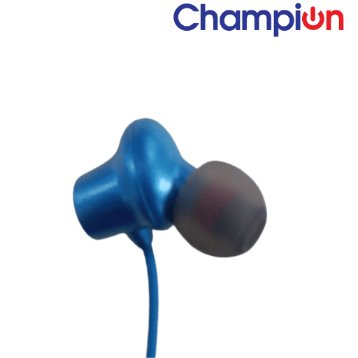 Champion Roundband Headset Neckband Bluetooth Headphones Wireless Sport Stereo (Blue)