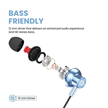 Portronics Harmonics Z2 Wireless Bluetooth 5.2 Headset with Mic, Noise Cancelling, Upto 30Hrs Playtime, Fast Charging Type C Neckband