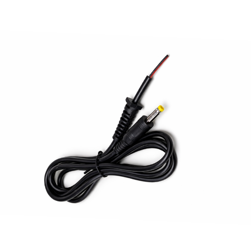 DC 4.0mm x 1.7mm Male Jack to Open End Power Adapter Cable PVC Wire for CCTV, Routers & LED Devices -1 mtr