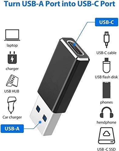 USB (M) to Type-C (F) OTG Connector (OTG )for iPhone, MacBook, iPad, Galaxy Note, Google Pixel