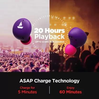 boAt Airdopes 383 SunBurn Edition with ASAP Charge Bluetooth Wireless in Ear Earbud