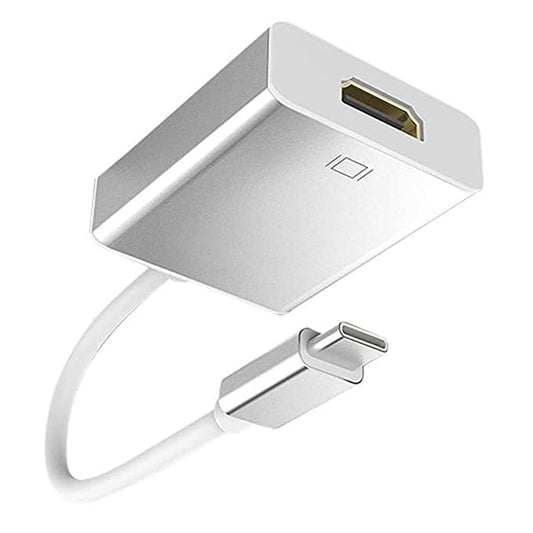 Type C to HDMI Adapter, 3.1 Type-C to HDTV Converter for Mac-Book Pro, New Air/iPad/Surface