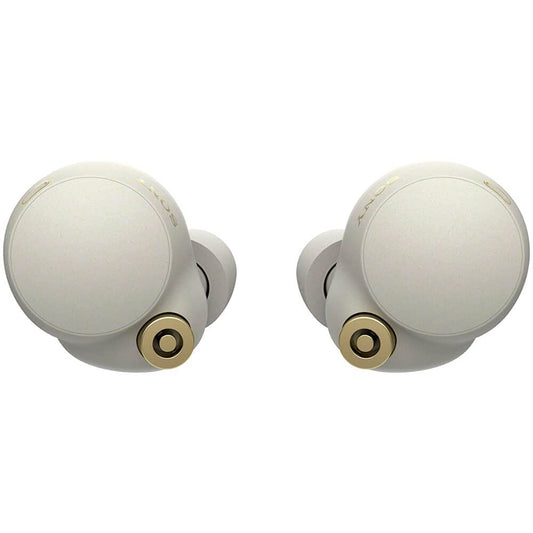 Sony WF-1000XM4 Noise Cancellation Multipoint Connection BT 5.2 TWS Truly Wireless in Ear Earbuds with Mic 36Hr Battery Life WFH Built-in Mic for Clear Calls, Silver