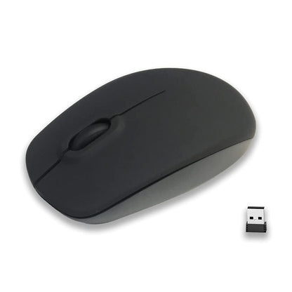 HP Wireless Ergonomically Designed Optical Mouse with 1200 DPI and 2.4GHz Connectivity (Black)