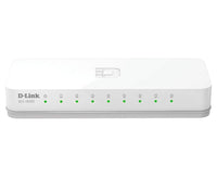 D-LINK DES-1008C 8-Port 10/100 Desktop Switch (White)