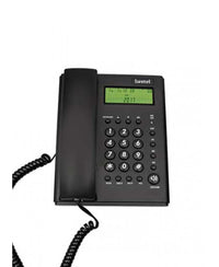 Beetel M500 Caller ID Landline Phone with Speaker Phone (Black)