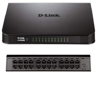 D-Link DES-1016A 16 Port 10/100 MBPS Switch, Black