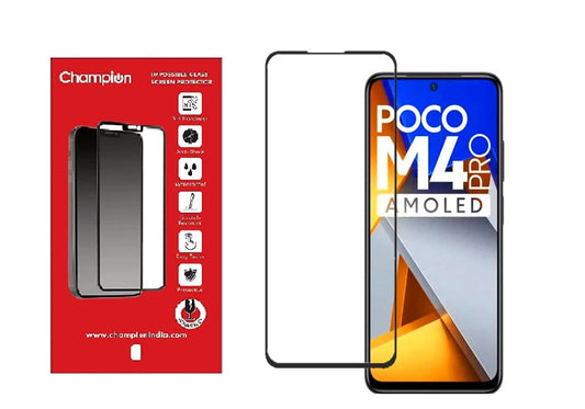 Champion Edge to Edge Screen Protector For POCO M4 Pro