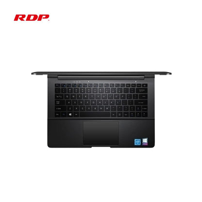 RDP ThinBook 1430B-14.1¢â‚¬Â( 35.81cm) Ultra-Slim Laptop with Quad-Core Processor, 2GB RAM, 32GB Storage, Linux OS, (Black)