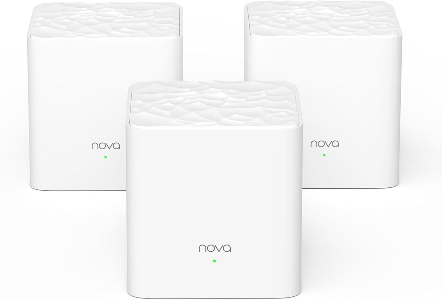 Tenda MW3 Whole Home Mesh WiFi System ,AC1200 Dual-Band, 3500 sq.ft Coverage, App Control for Seamless Home Internet (White, Set of 3)