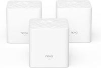 Tenda MW3 Whole Home Mesh WiFi System ,AC1200 Dual-Band, 3500 sq.ft Coverage, App Control for Seamless Home Internet (White, Set of 3)