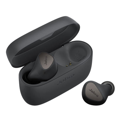 Jabra Elite 4 Wireless Earbuds - ANC, Spotify Tap, Dual Pairing, Google Fast Pair, Microsoft Swift Pair, Dark Grey