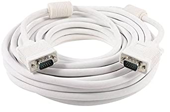 VGA to VGA Cable 15 Meter (White)